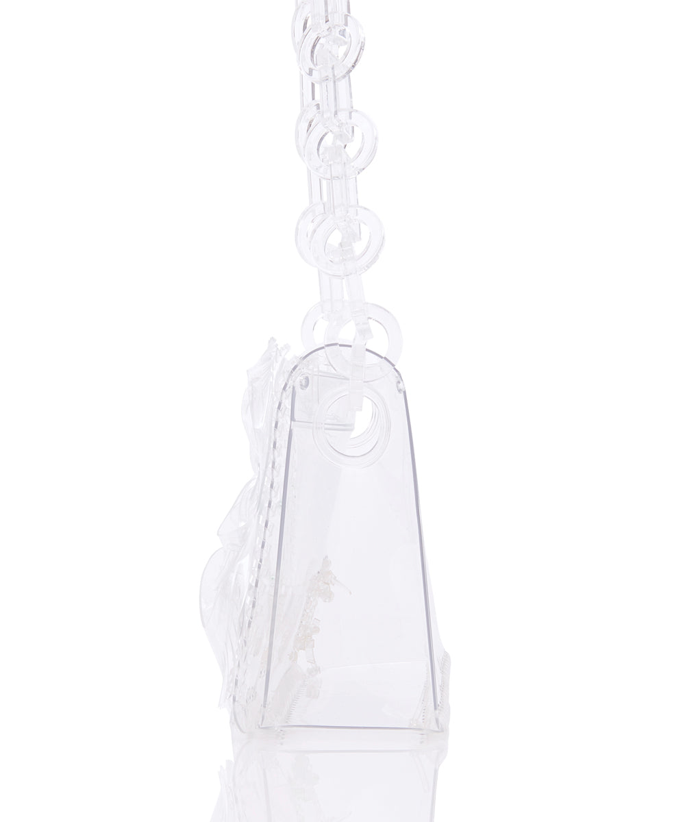 TRANSPARENT SCULPTURAL MINI CHAIN