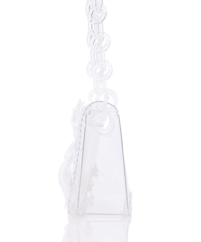 TRANSPARENT SCULPTURAL MINI CHAIN
