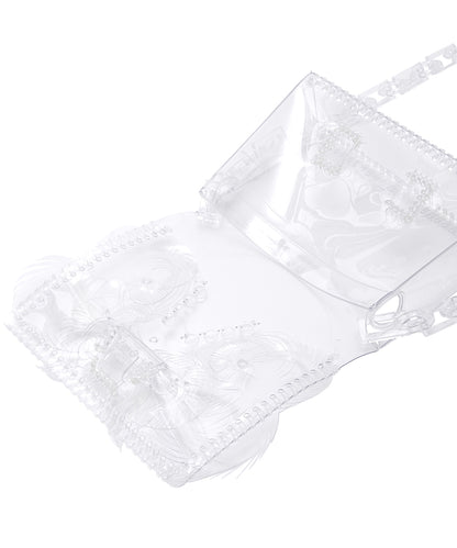 TRANSPARENT SCULPTURAL MINI CHAIN