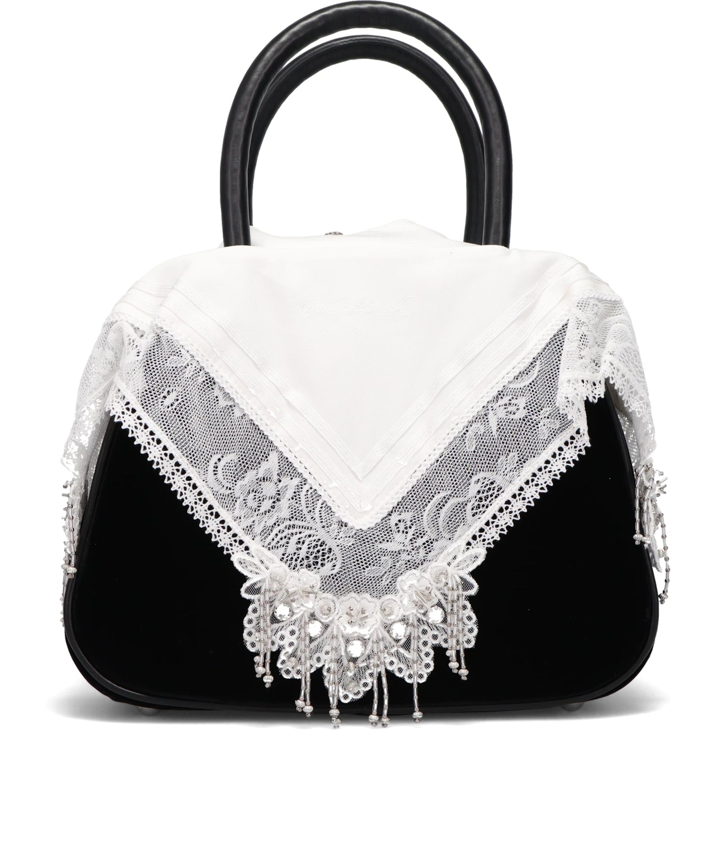 WHITE HANDKERCHIEF HANDBAG