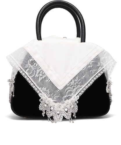 WHITE HANDKERCHIEF HANDBAG