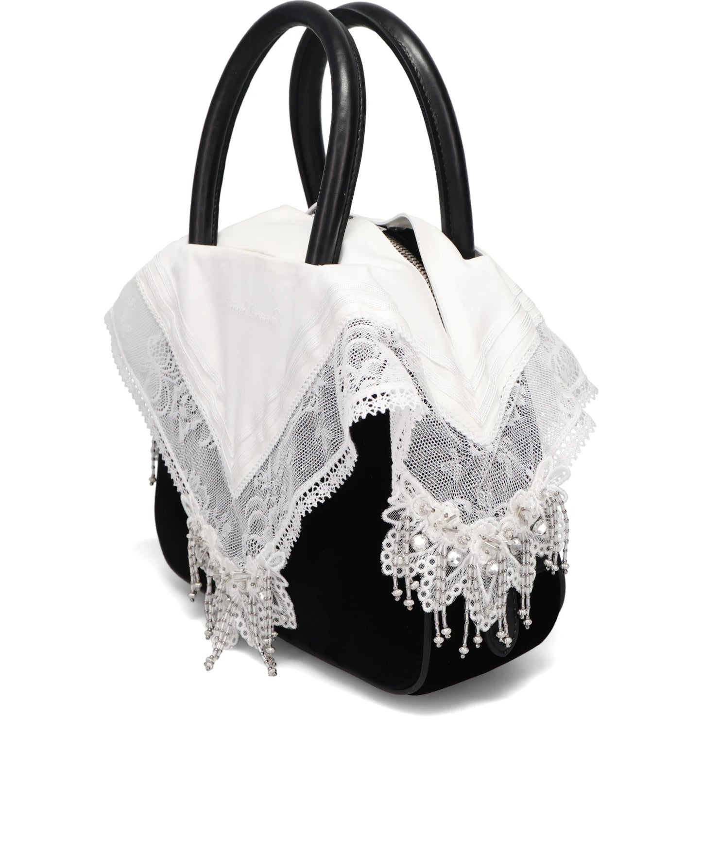 WHITE HANDKERCHIEF HANDBAG