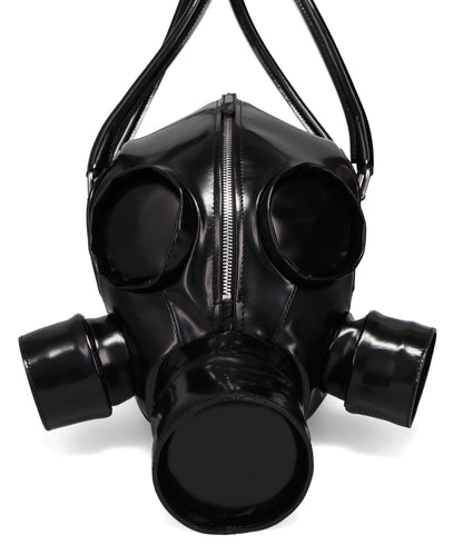 GAS MASK LEATHER HANDBAG