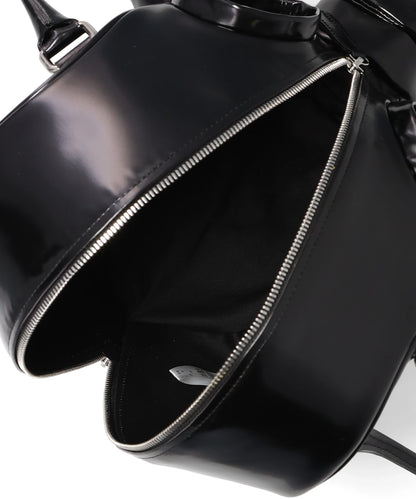 GAS MASK LEATHER HANDBAG