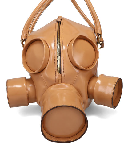 GAS MASK LEATHER HANDBAG