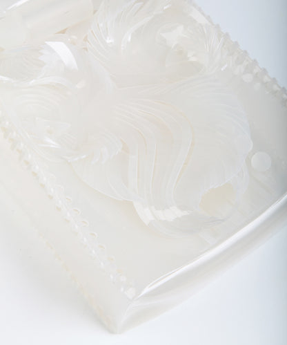 TRANCSPARENT SCULPTURAL MINI HANDBAG