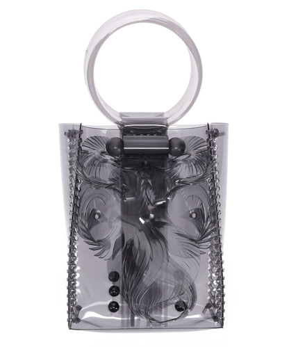 TRANCSPARENT SCULPTURAL MINI HANDBAG