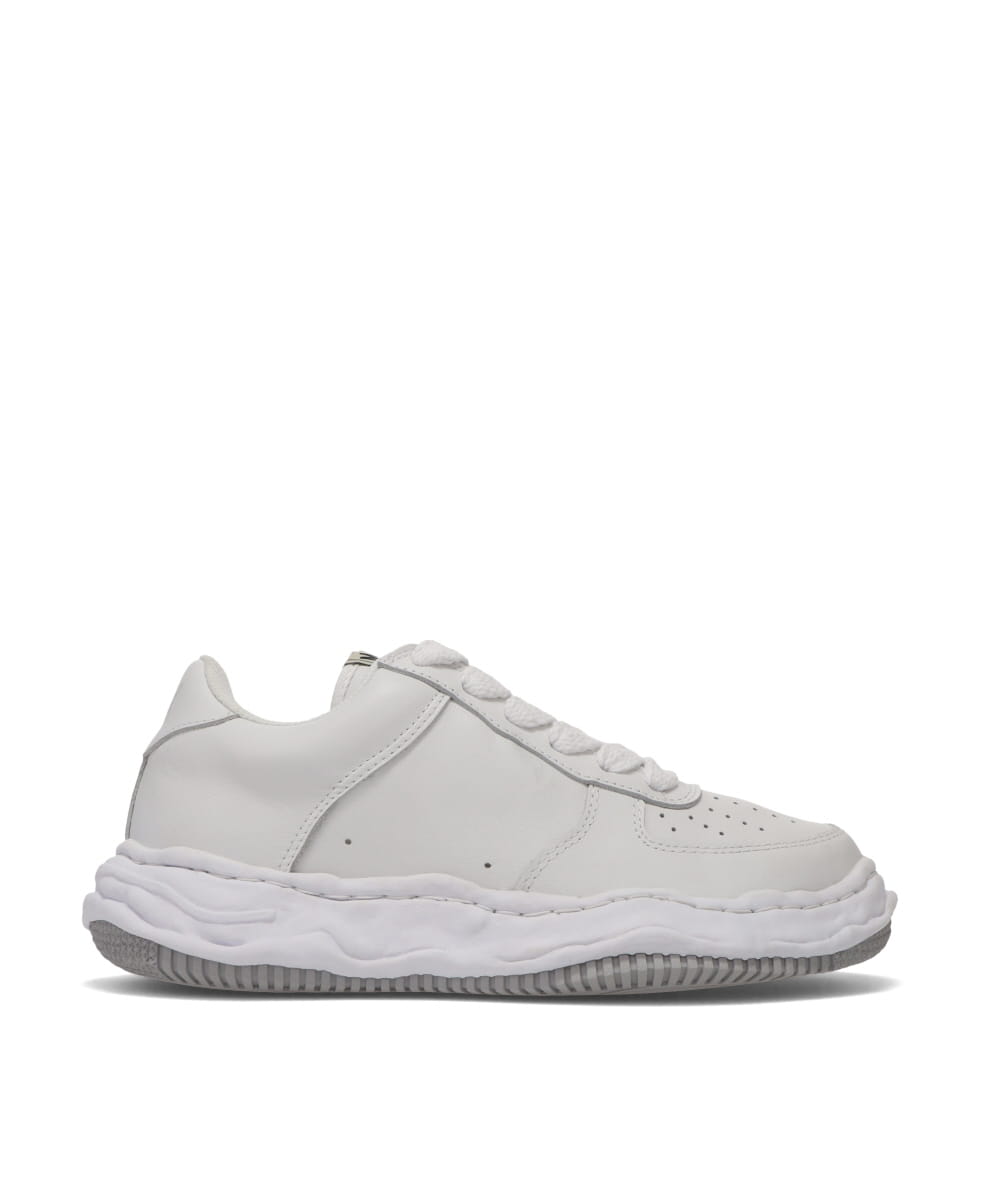 WAYNE LOW/ORIGINAL SOLE COW LEATHERLOW-TOP SNEAKER