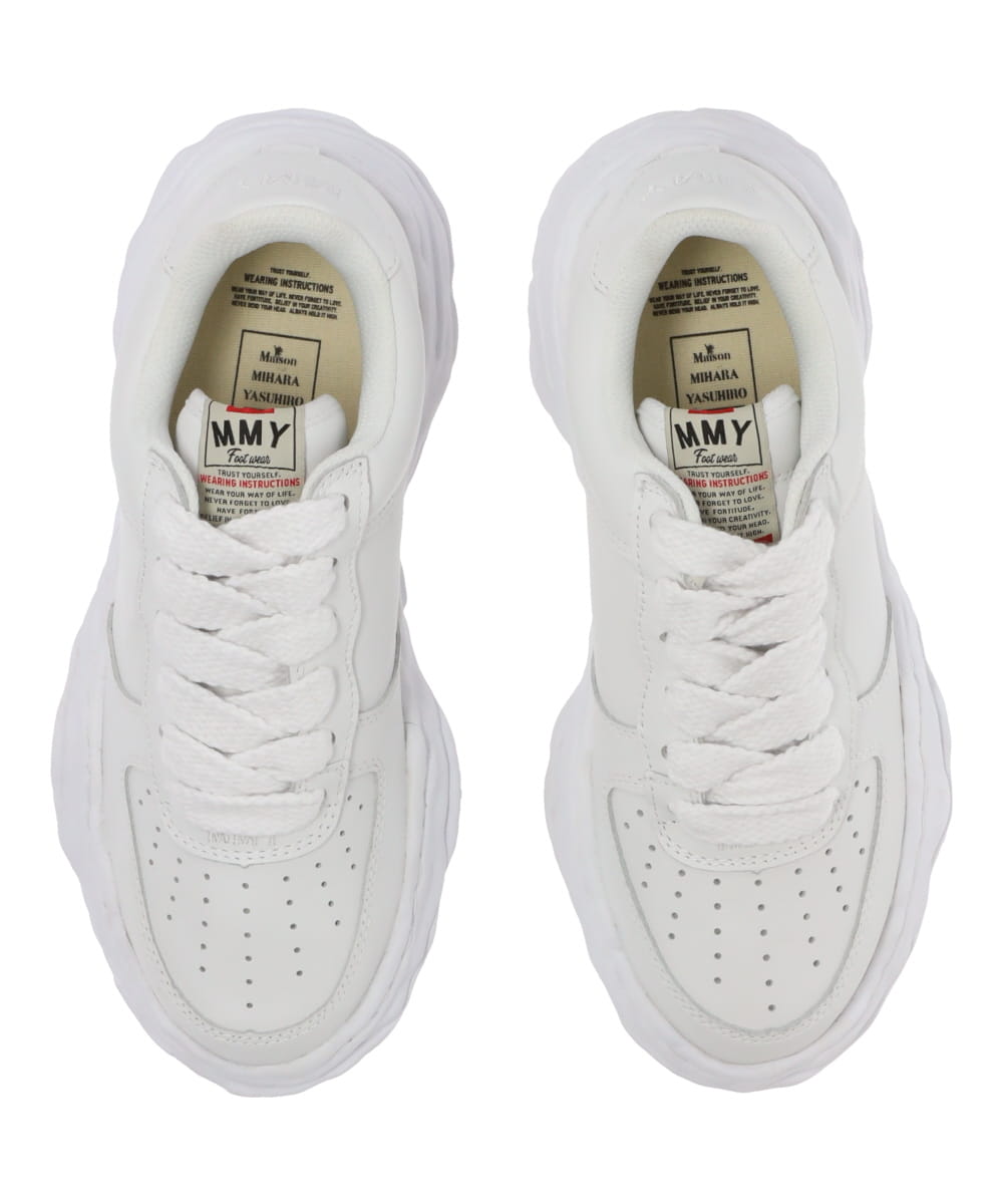 WAYNE LOW/ORIGINAL SOLE COW LEATHERLOW-TOP SNEAKER