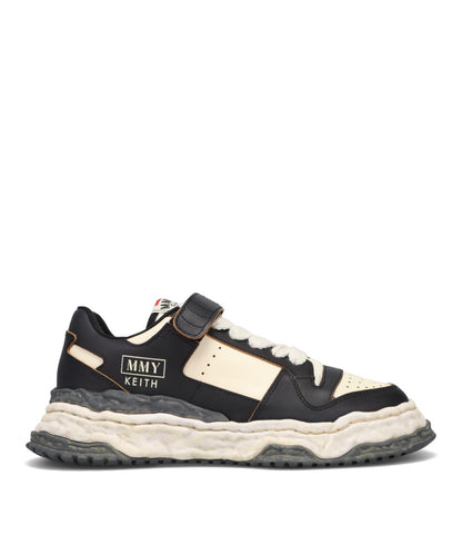 KEITH/ORIGINAL SOLE VINTAGE LEATHERLOW-TOP SNEAKER