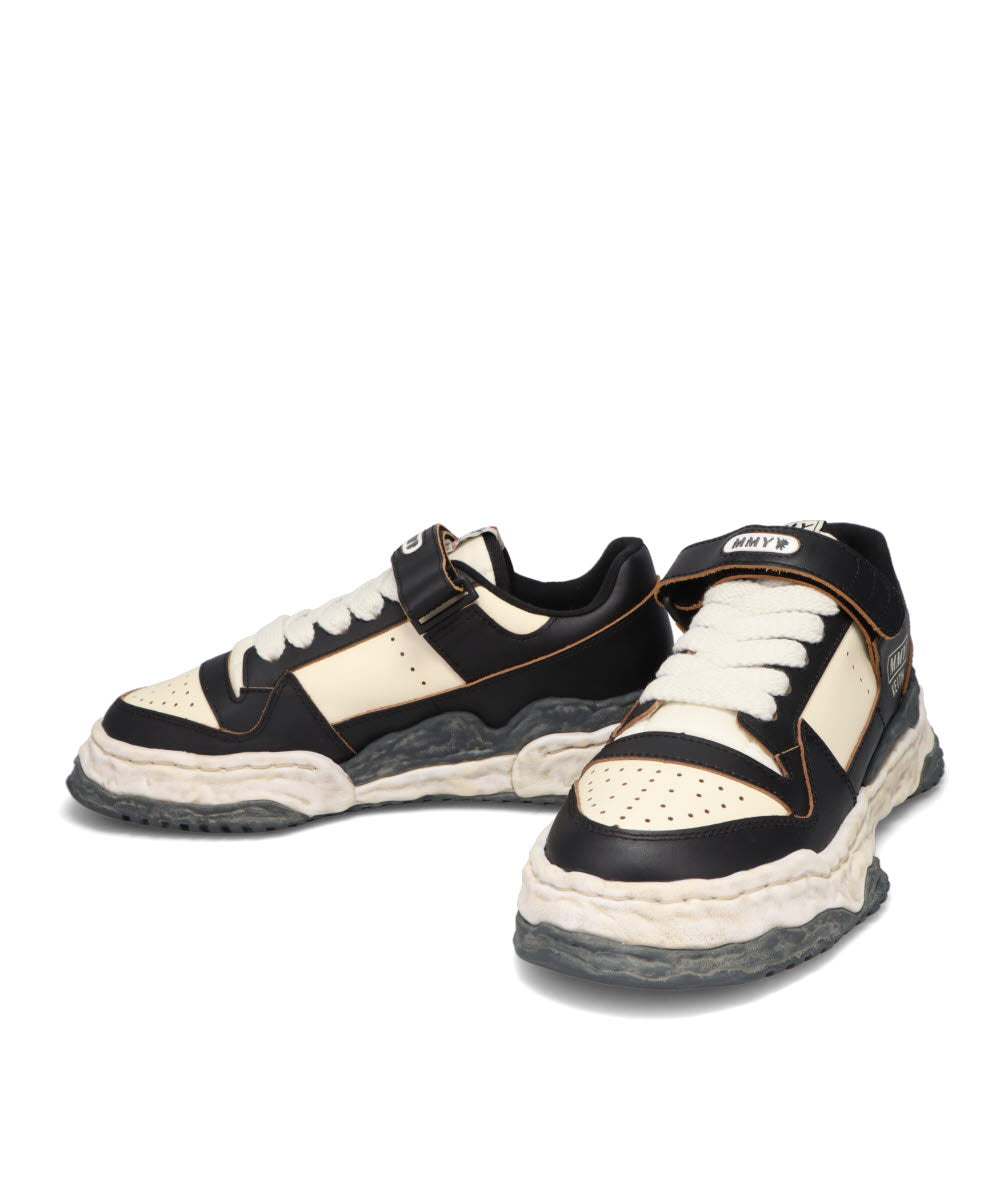 KEITH/ORIGINAL SOLE VINTAGE LEATHERLOW-TOP SNEAKER
