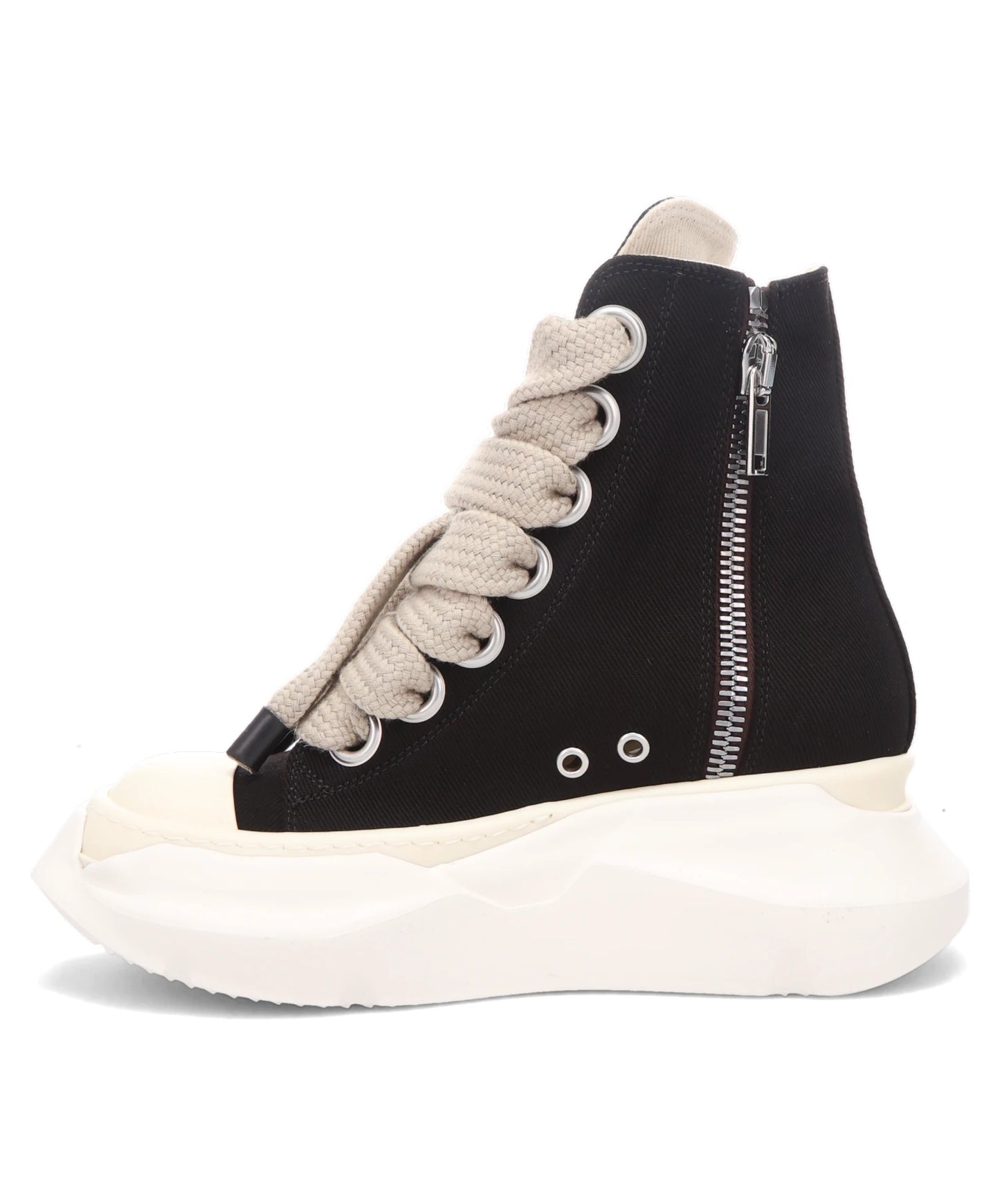 JUMBOLACE ABSTRACT SNEAKS- BLACK/MILK/MILK