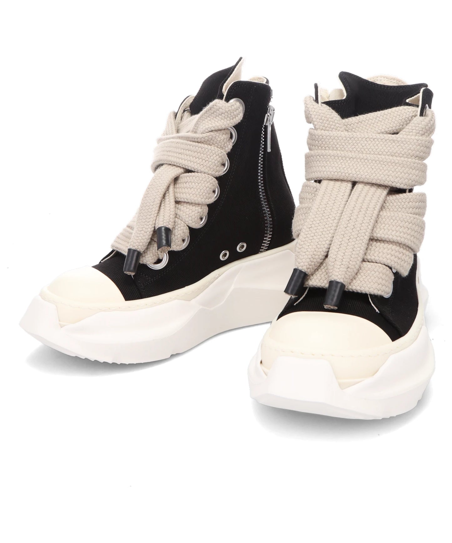 JUMBOLACE ABSTRACT SNEAKS- BLACK/MILK/MILK