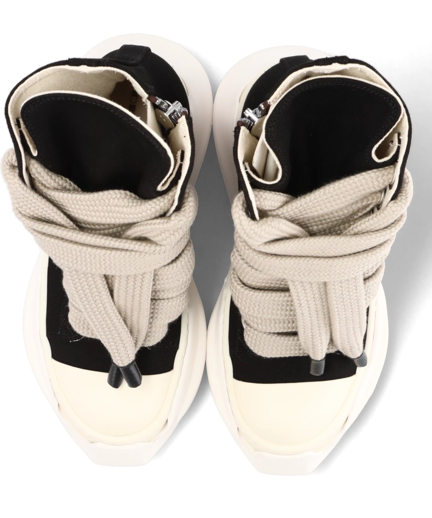 JUMBOLACE ABSTRACT SNEAKS- BLACK/MILK/MILK
