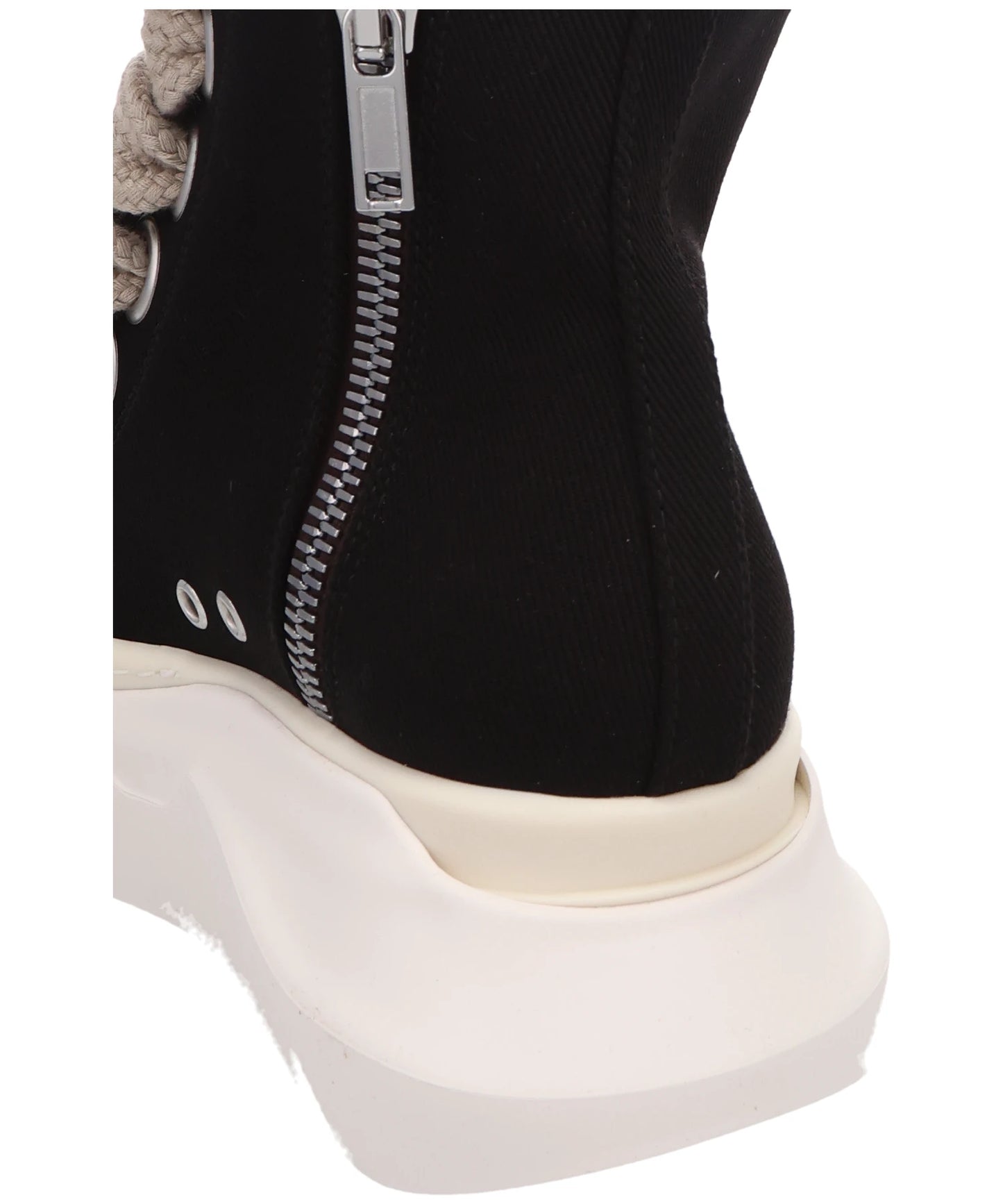 JUMBOLACE ABSTRACT SNEAKS- BLACK/MILK/MILK