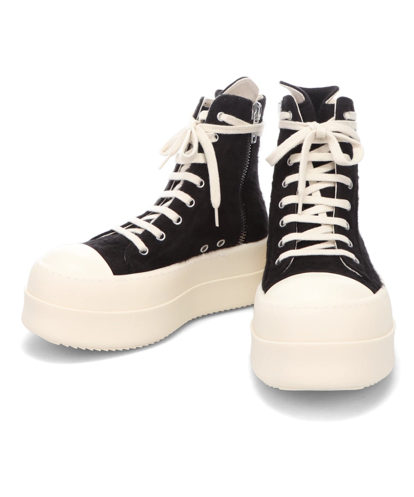 DOUBLE BUMPER SNEAKS- BLACK/PEARL/MILK/MILK