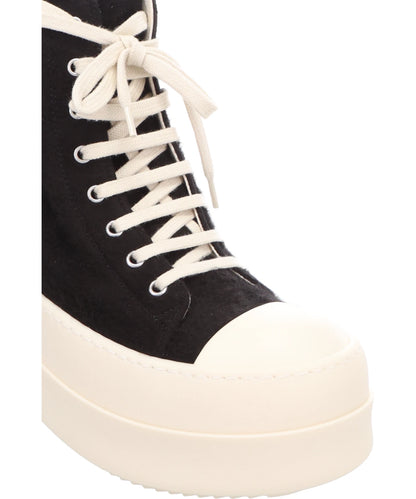 DOUBLE BUMPER SNEAKS- BLACK/PEARL/MILK/MILK