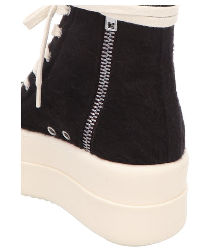 DOUBLE BUMPER SNEAKS- BLACK/PEARL/MILK/MILK