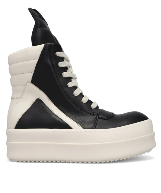 Rick Owens(リックオウエンス) 2026SS MEGA BUMPER GEOBASKET - BLACK/MILK/MILK RP01F6868LCO