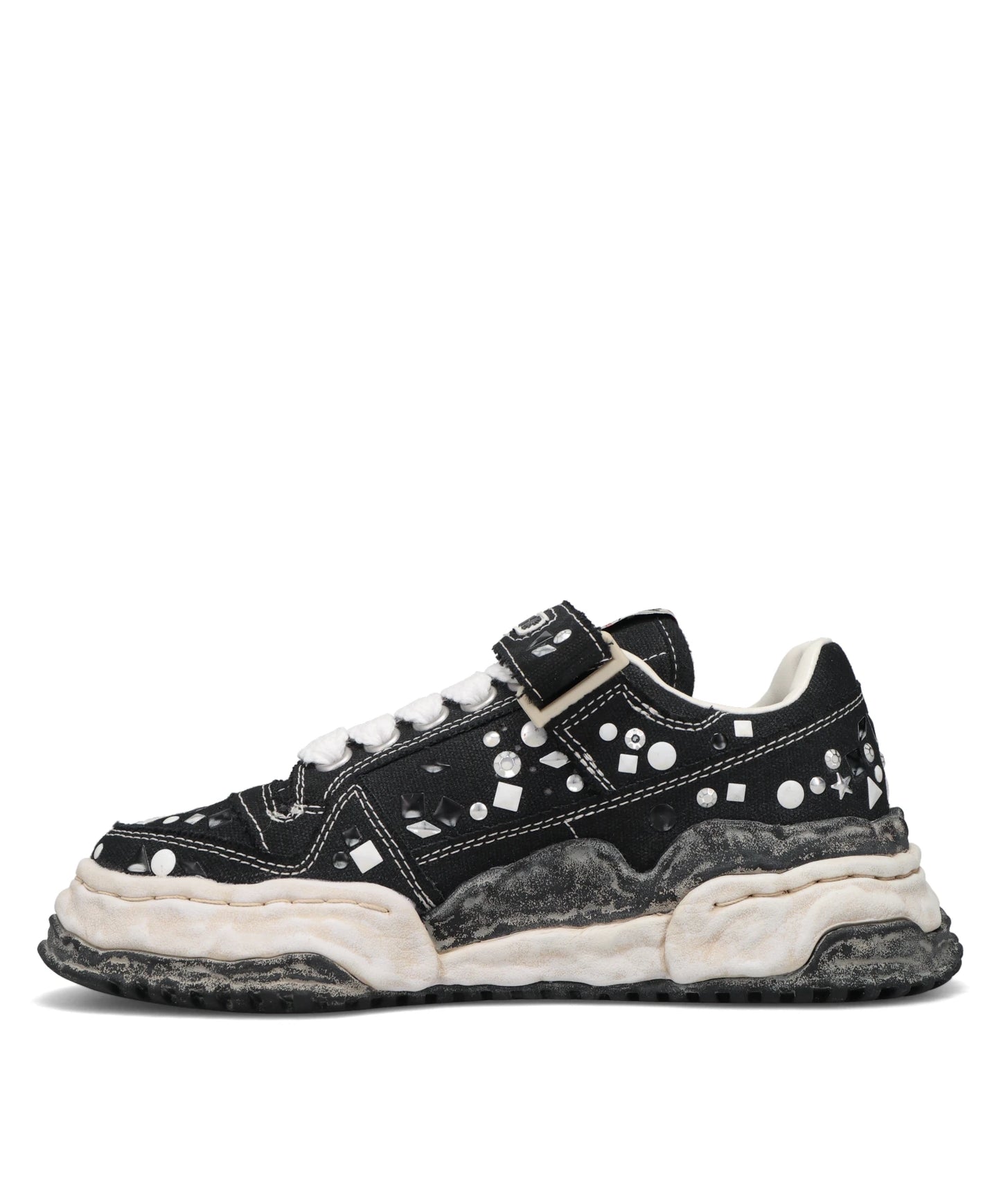 KEITH/ORIGINAL SOLE EMBELLISHED CANVASLOW-TOP SNEAKER