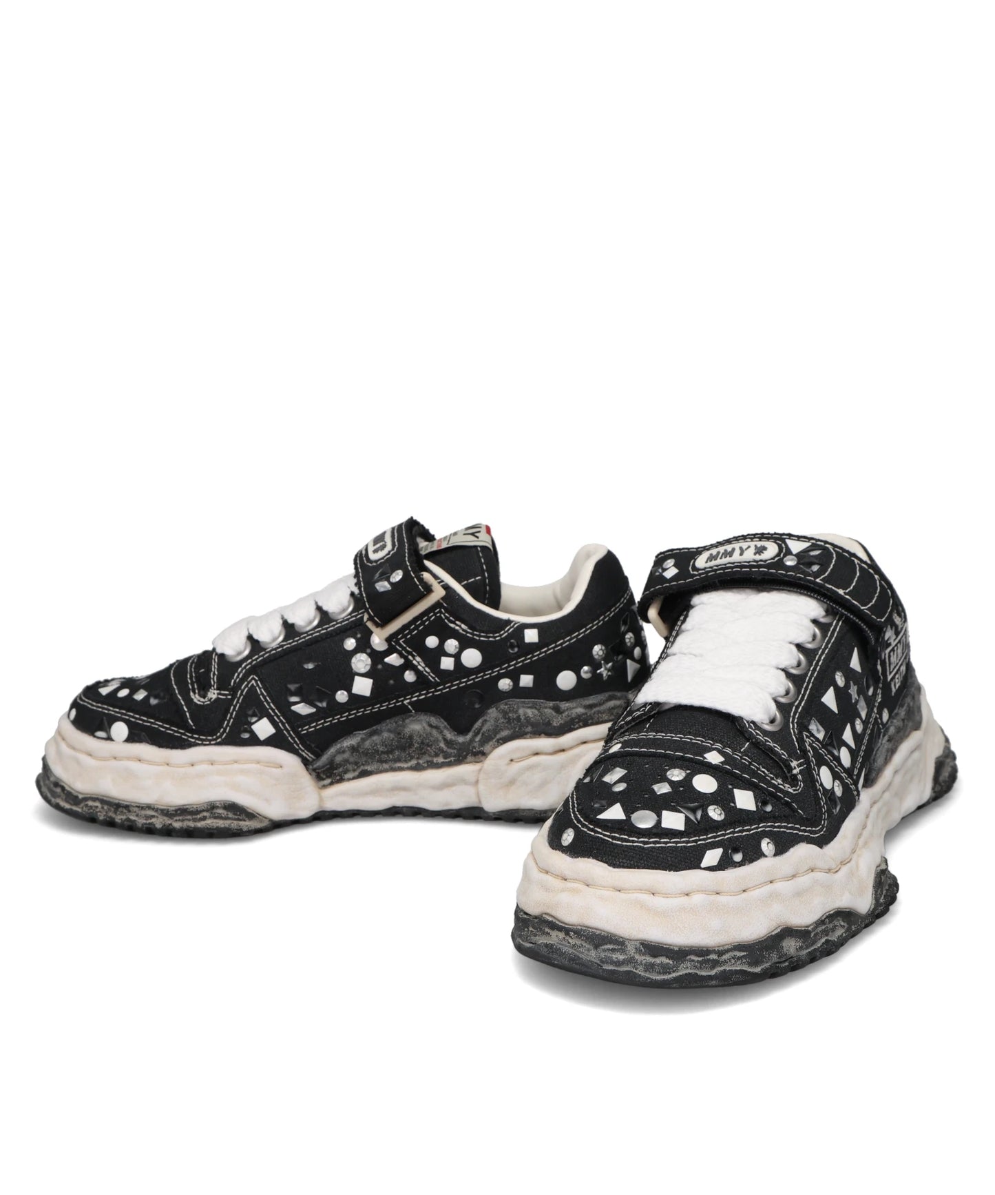KEITH/ORIGINAL SOLE EMBELLISHED CANVASLOW-TOP SNEAKER