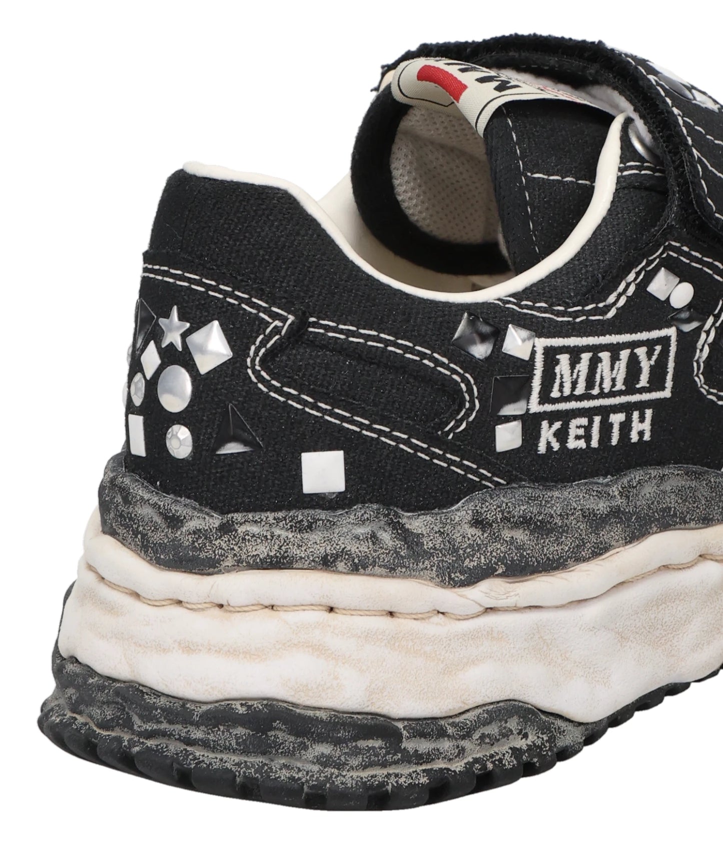 KEITH/ORIGINAL SOLE EMBELLISHED CANVASLOW-TOP SNEAKER