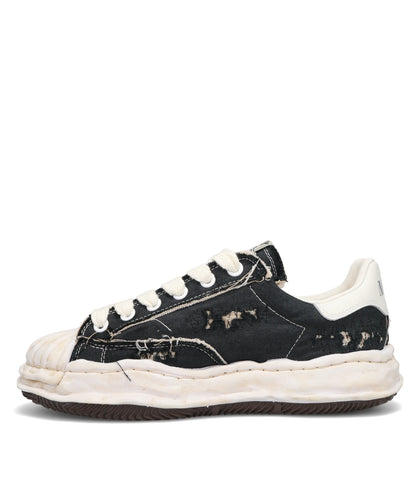 BLAKEY/ORIGINAL SOLE RIPPING ANDOVER DYEING CANVAS LOW-TOP SNEAKER