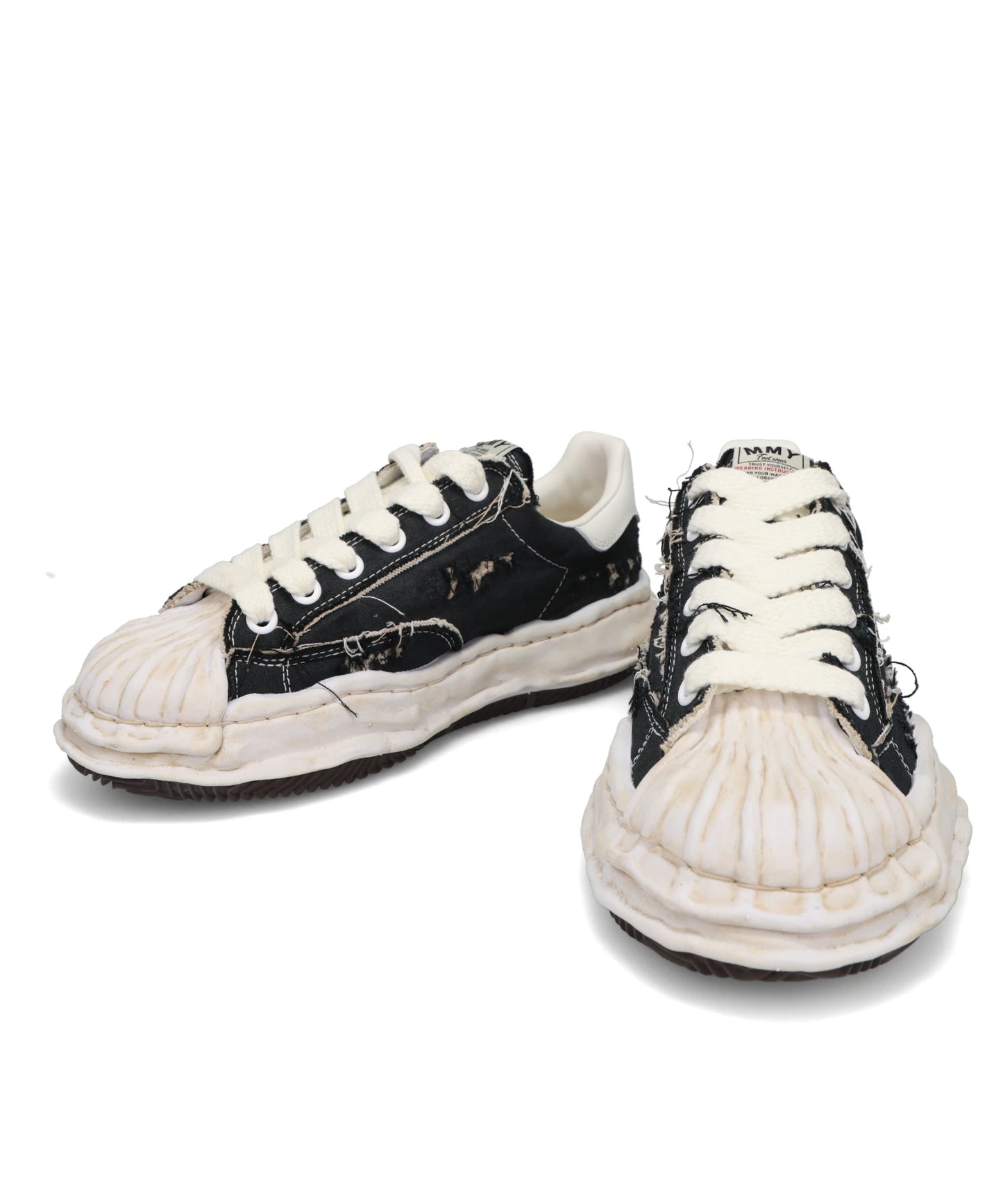 BLAKEY/ORIGINAL SOLE RIPPING ANDOVER DYEING CANVAS LOW-TOP SNEAKER