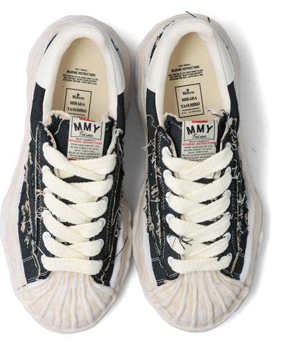 BLAKEY/ORIGINAL SOLE RIPPING ANDOVER DYEING CANVAS LOW-TOP SNEAKER