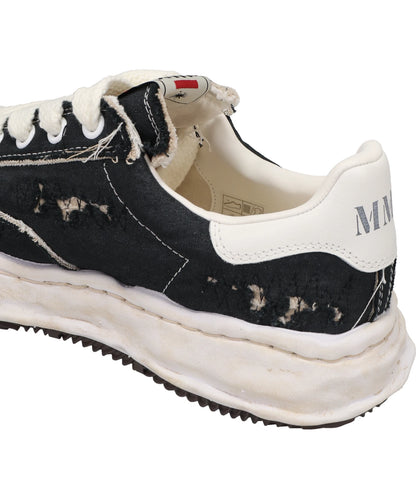 BLAKEY/ORIGINAL SOLE RIPPING ANDOVER DYEING CANVAS LOW-TOP SNEAKER