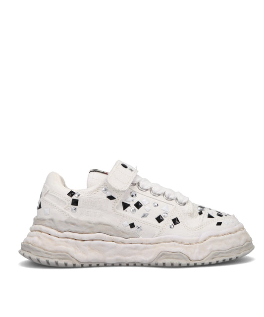 Maison MIHARA YASUHIRO(メゾンミハラヤスヒロ) 2026SS KEITH/ORIGINAL SOLE EMBELLISHED CANVASLOW-TOP SNEAKER A16FW713