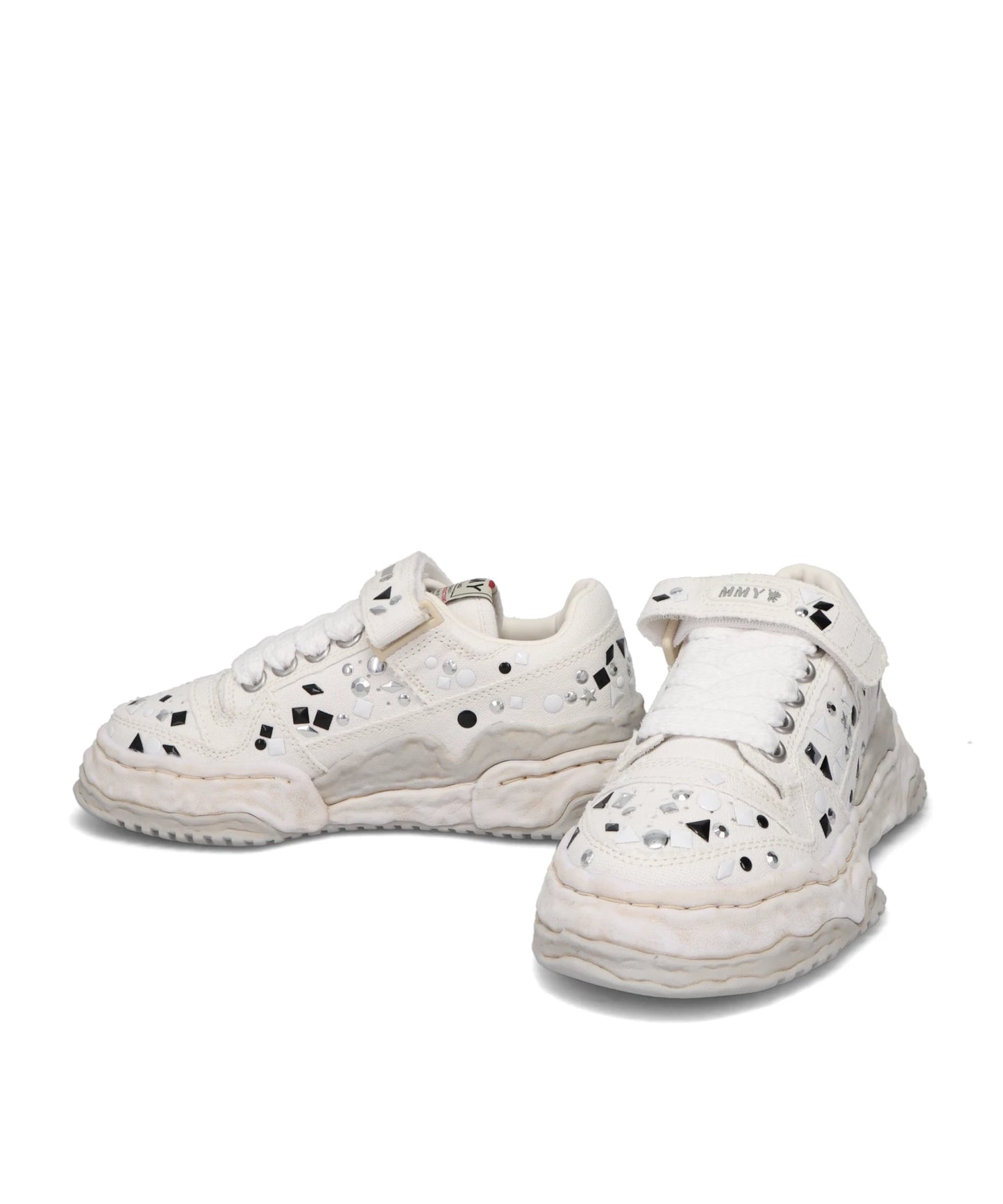 KEITH/ORIGINAL SOLE EMBELLISHED CANVASLOW-TOP SNEAKER