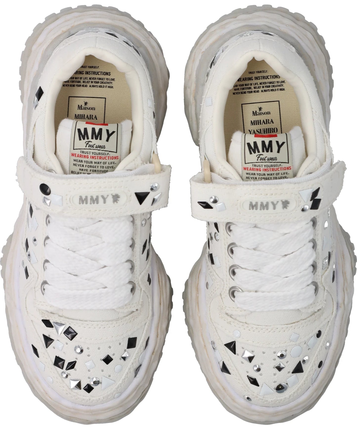 KEITH/ORIGINAL SOLE EMBELLISHED CANVASLOW-TOP SNEAKER