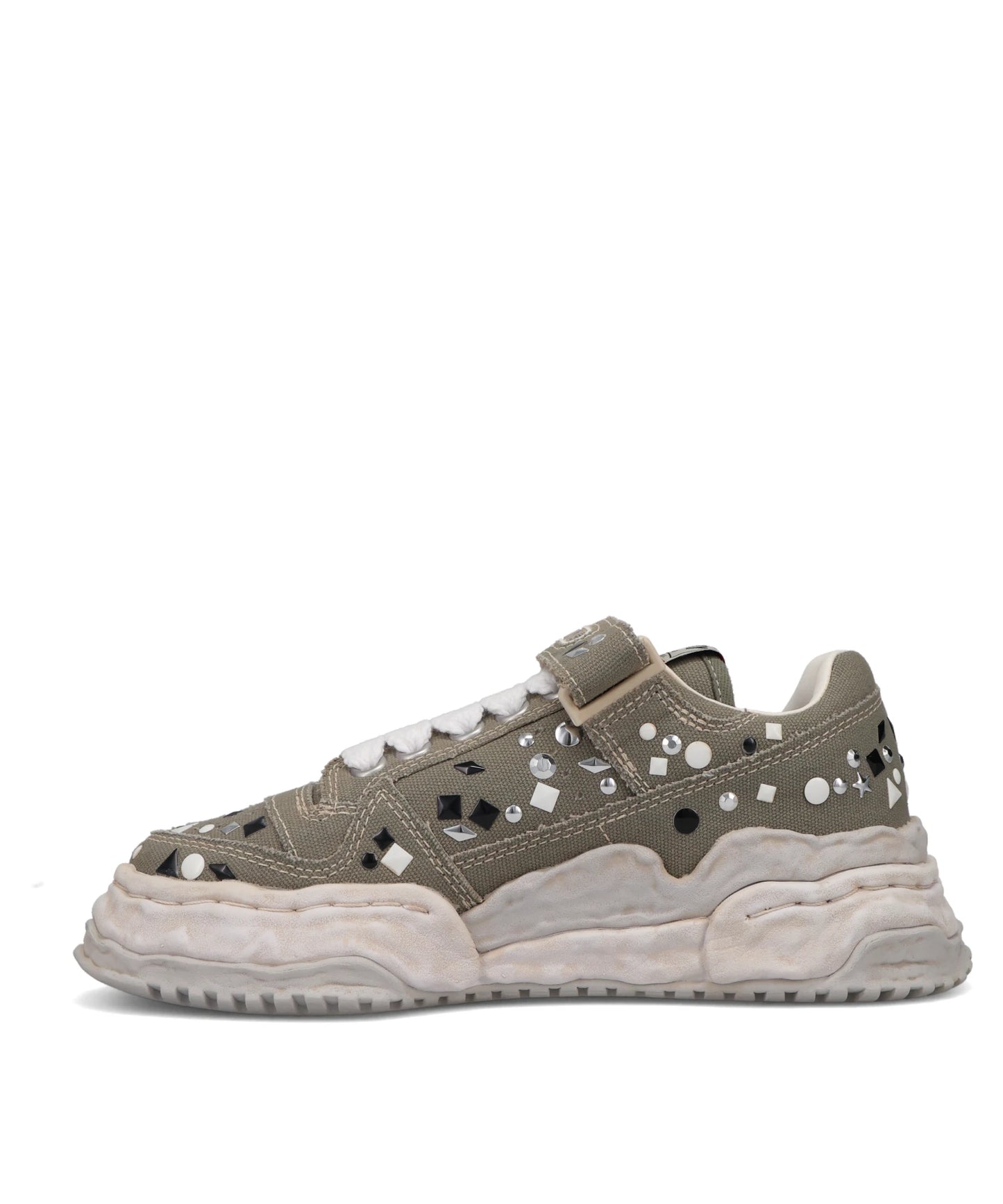 KEITH/ORIGINAL SOLE EMBELLISHED CANVASLOW-TOP SNEAKER