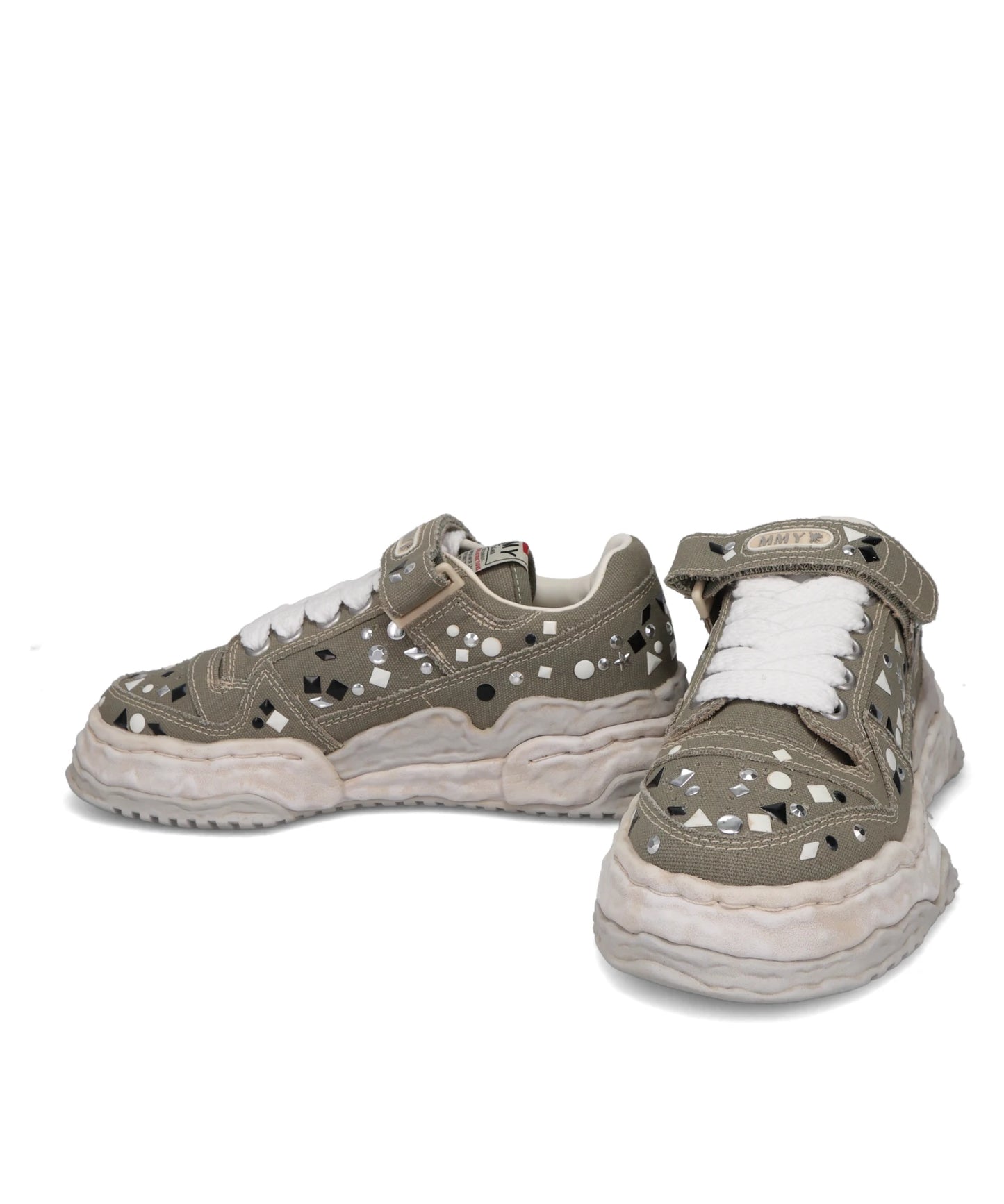 KEITH/ORIGINAL SOLE EMBELLISHED CANVASLOW-TOP SNEAKER