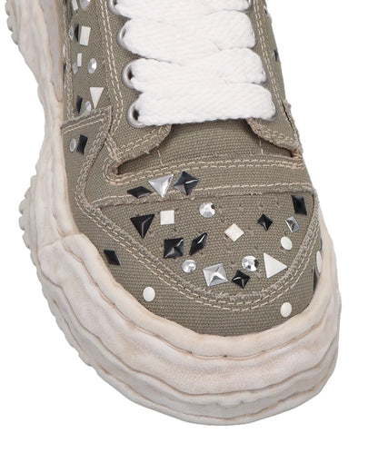 KEITH/ORIGINAL SOLE EMBELLISHED CANVASLOW-TOP SNEAKER