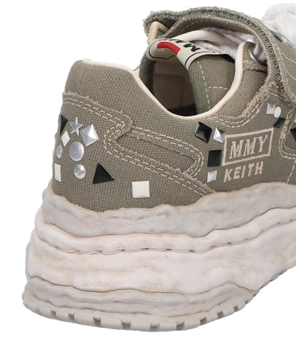 KEITH/ORIGINAL SOLE EMBELLISHED CANVASLOW-TOP SNEAKER