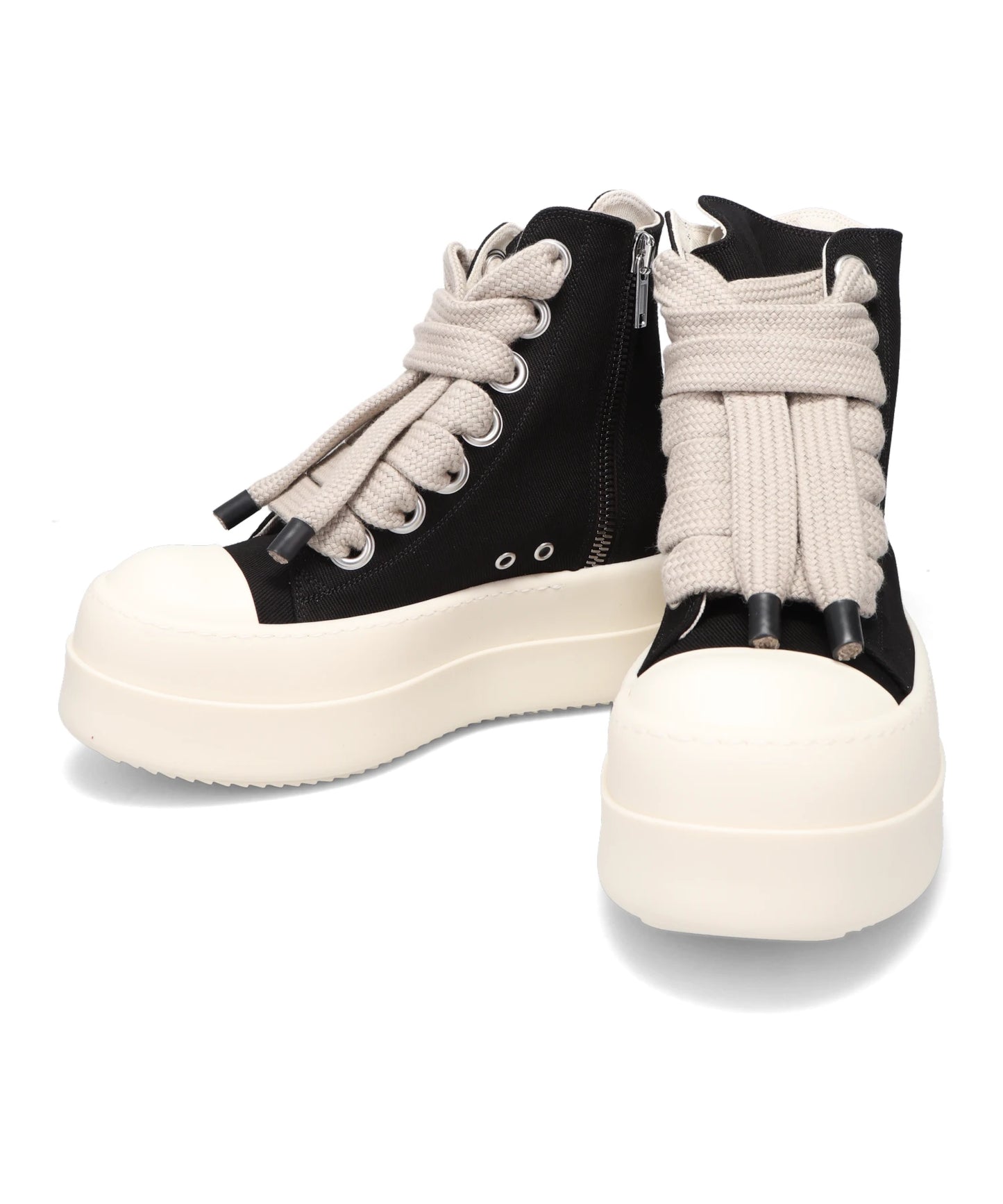 MEGA BUMPER JUMBOLACE SNEAKS - BLACK/MILK/MILK