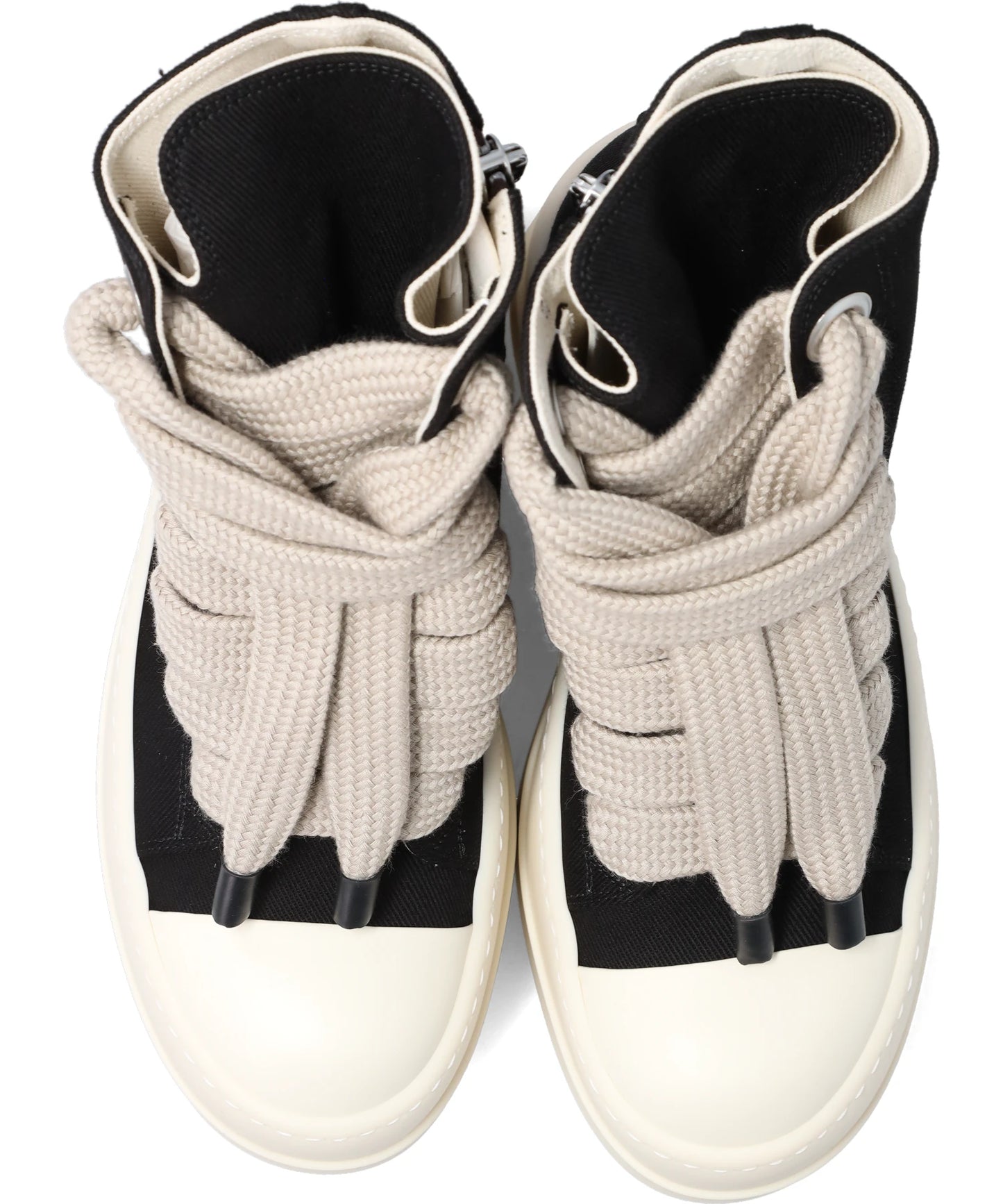 MEGA BUMPER JUMBOLACE SNEAKS - BLACK/MILK/MILK
