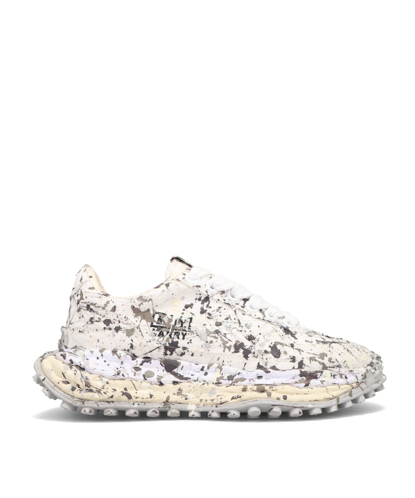 Maison MIHARA YASUHIRO(メゾンミハラヤスヒロ) LARRY/SPUTTERING LOW-TOP SNEAKERS