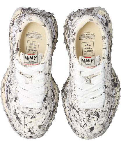 LARRY/SPUTTERING LOW-TOP SNEAKERS