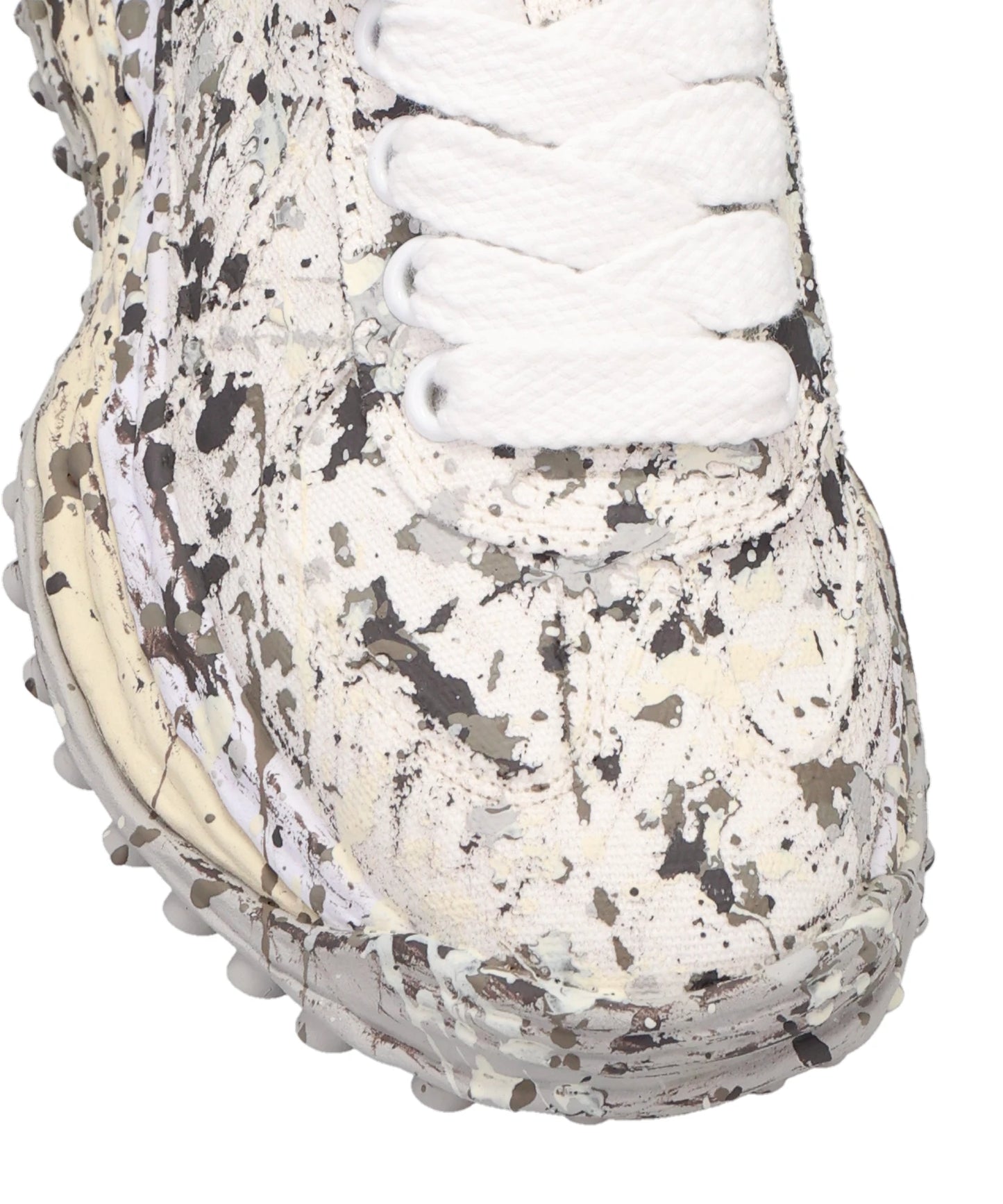 LARRY/SPUTTERING LOW-TOP SNEAKERS