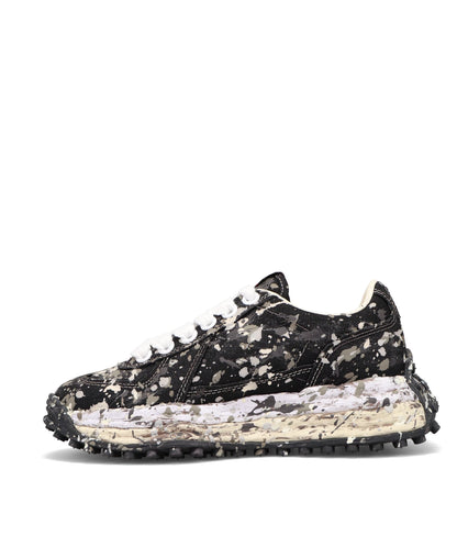 LARRY/SPUTTERING LOW-TOP SNEAKERS