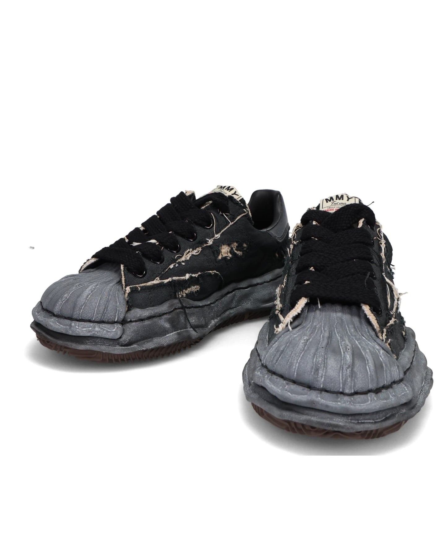 BLAKEY/ORIGINAL SOLE RIPPING ANDOVER DYEING CANVAS LOW-TOP SNEAKER