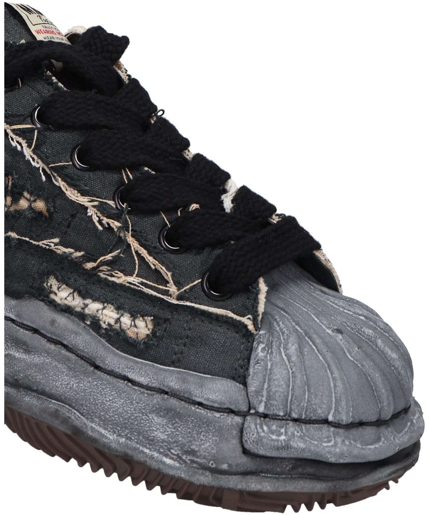 BLAKEY/ORIGINAL SOLE RIPPING ANDOVER DYEING CANVAS LOW-TOP SNEAKER