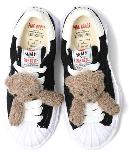 PINK HOUSE X MMY "BLAKEY"OG SOLECHENILLE EMBROIDEY LOW-TOP SNEAKER