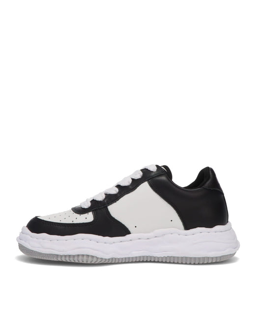 WAYNE LOW/ORIGINAL SOLE LEATHERLOW-TOP SNEAKER