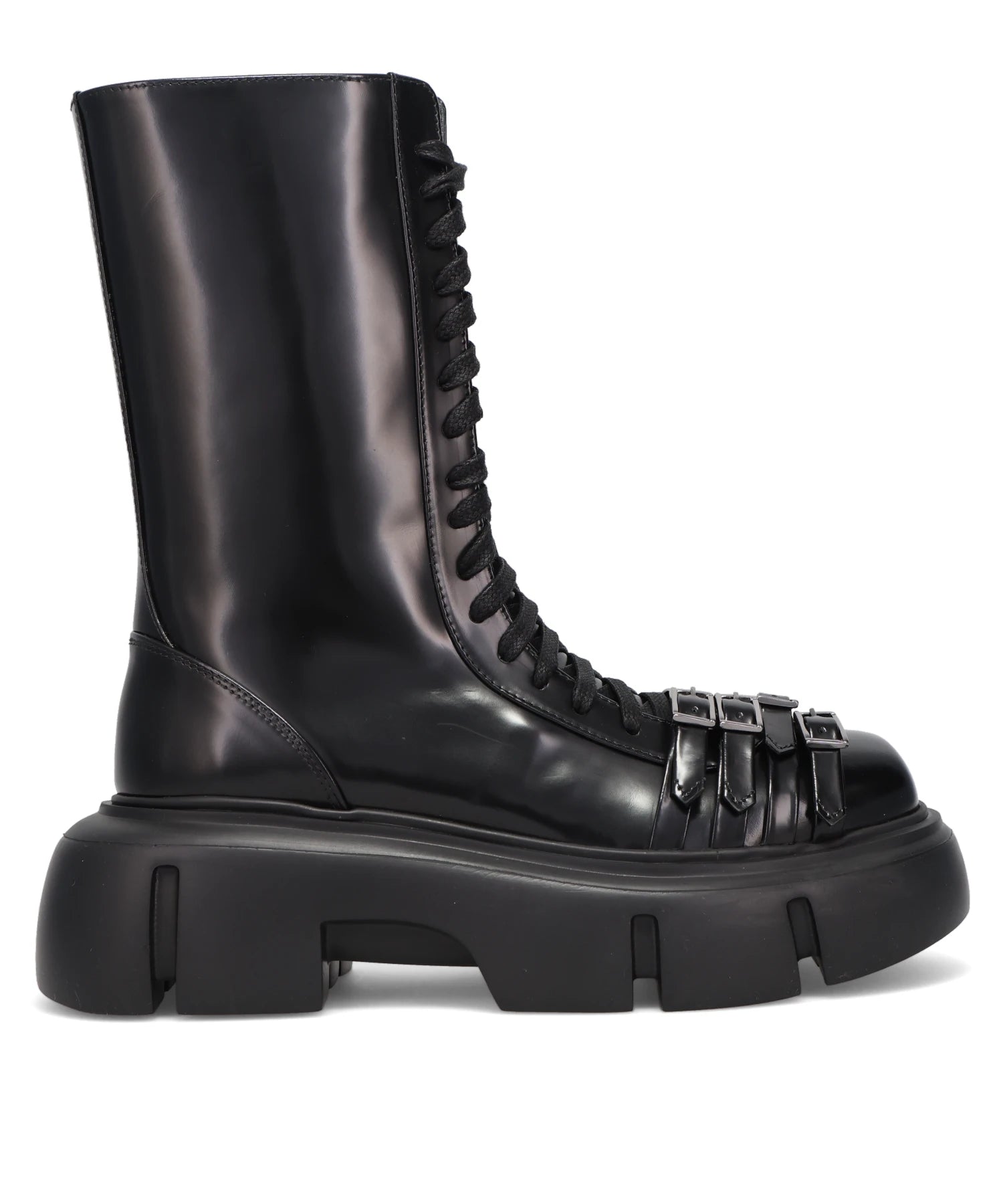 Simone Rocha(シモーンロシャ) PLATFORM BUCKLE COMBAT BOOT