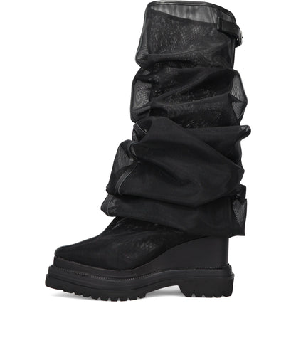 SHEER MELTED BOOTS