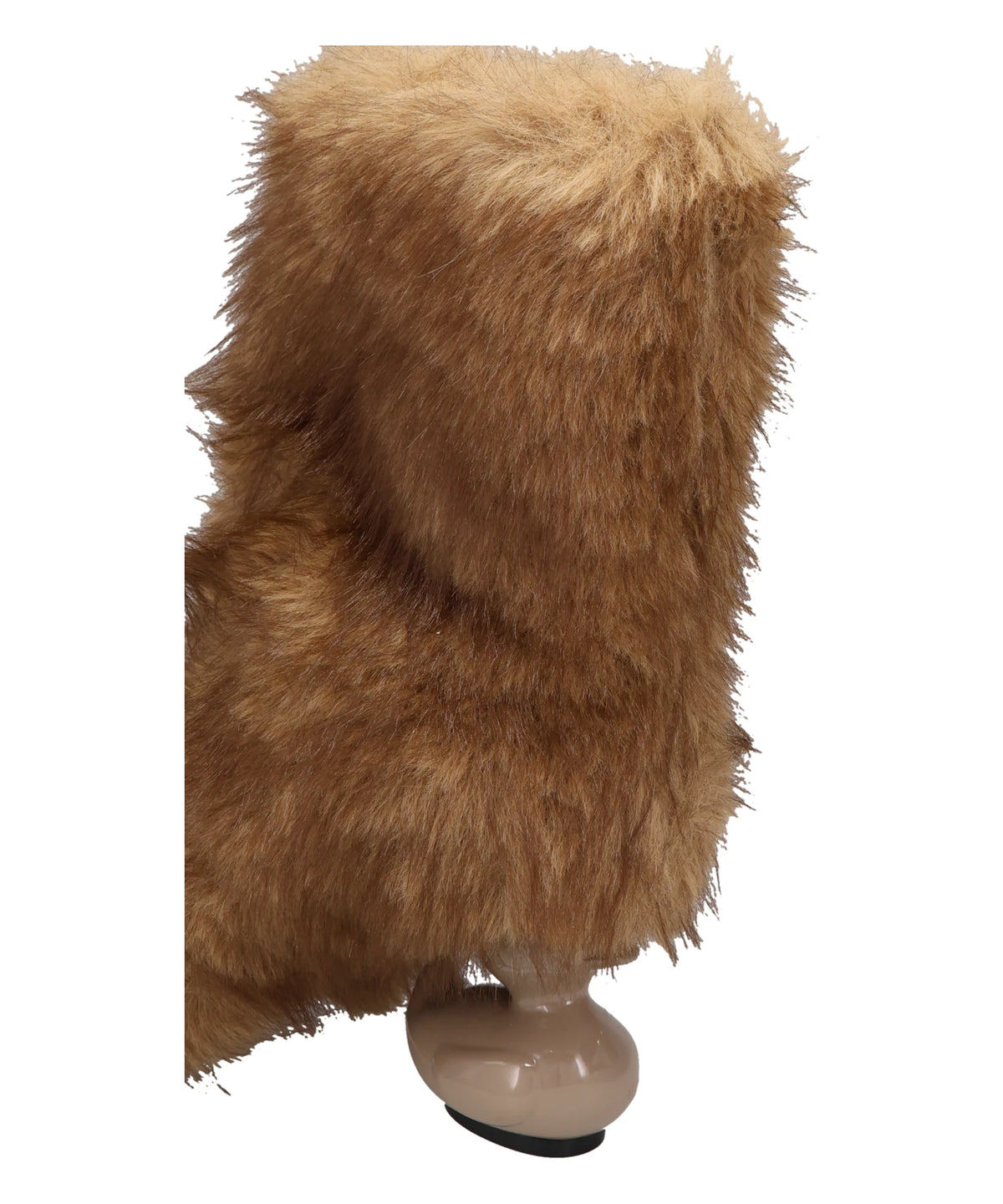DUCK HEEL FUR BOOTS